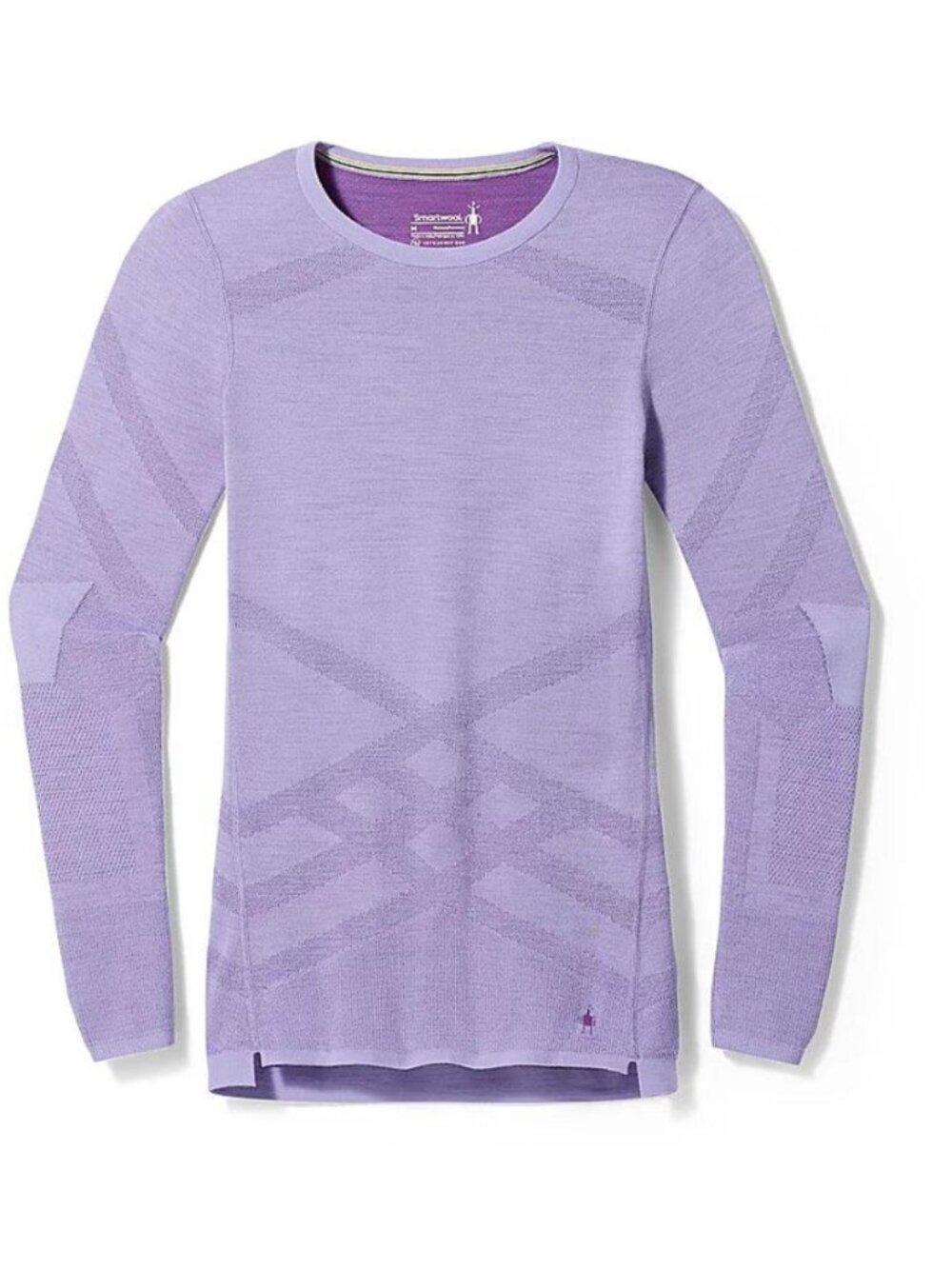 Smartwool Womens Intraknit Thermal Merino Base Layer Crew TEAL S - Picture 10 of 11